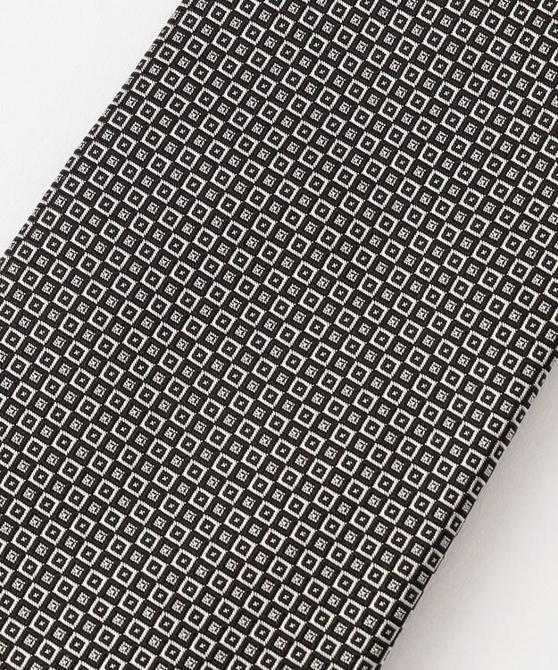 J.PRESS MEN 【J.PRESS BLACK&WHITE COLLECTION】小紋柄 フォーマルネクタイ アイボリー系3