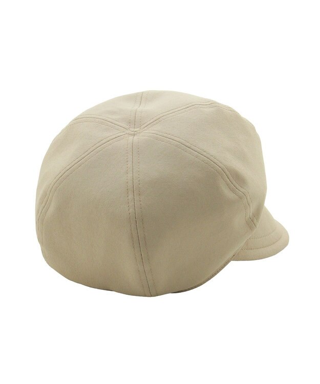 MOONBAT 【遮光100％/遮熱/UVカット】FURLA(フルラ)アーチロゴ キャスケット 帽子 無地 サイズ調整可能/手洗い可能/日本製 ベージュ