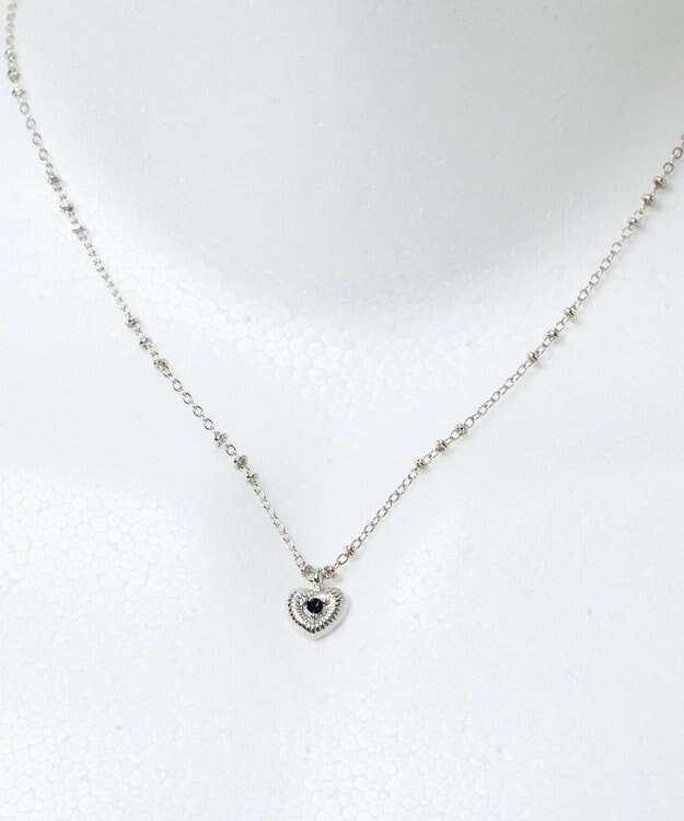 WEGO Lミニハートネックレス ブラック