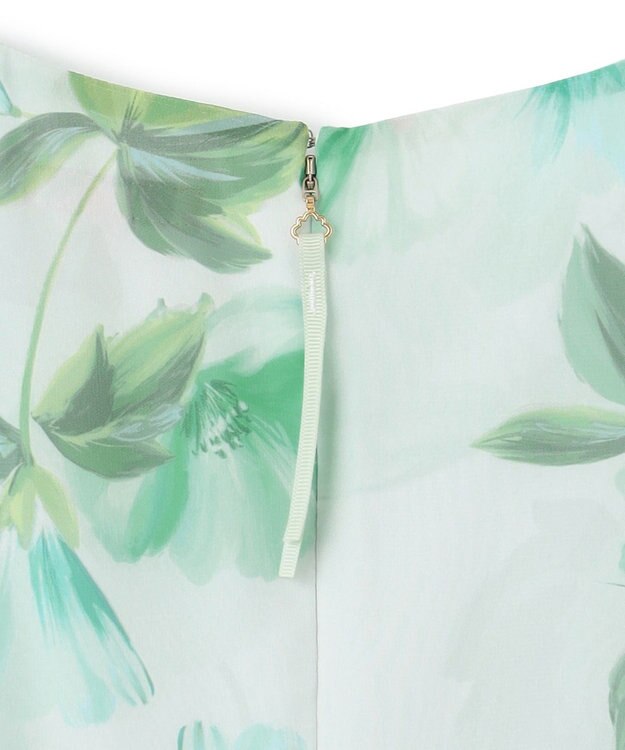 TOCCA 【洗える・消臭】FULL BLOOM PEONY ドレス グリーン系5