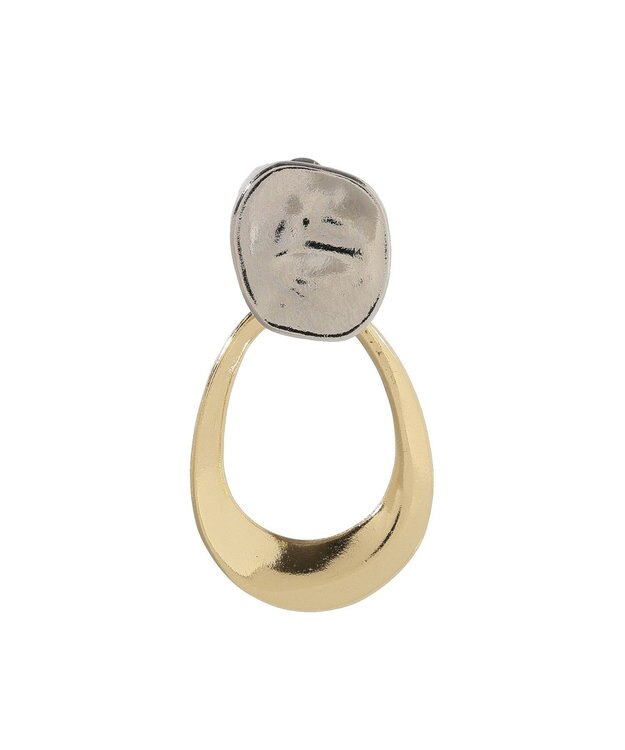 Green Parks ２ＷＡＹニュアンスフープイヤリング Gold