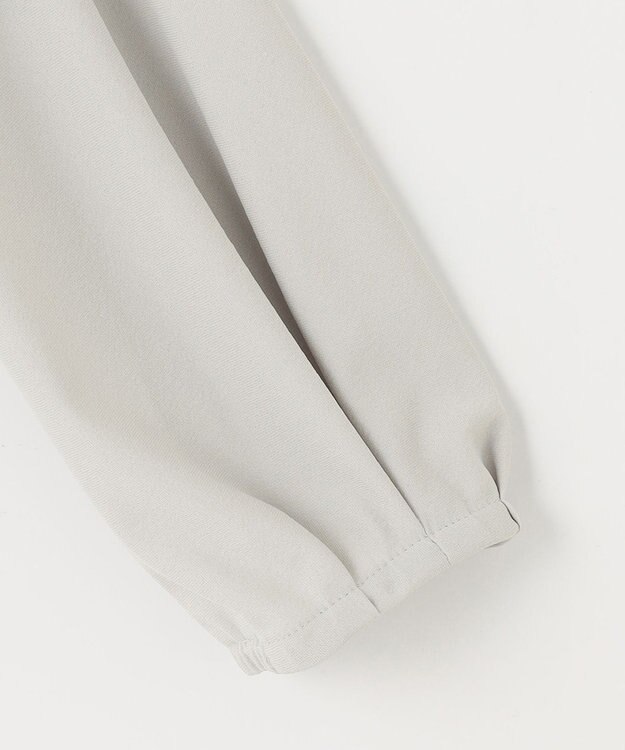 J.PRESS LADIES L シアージャージー ブルゾン ライトグレー系