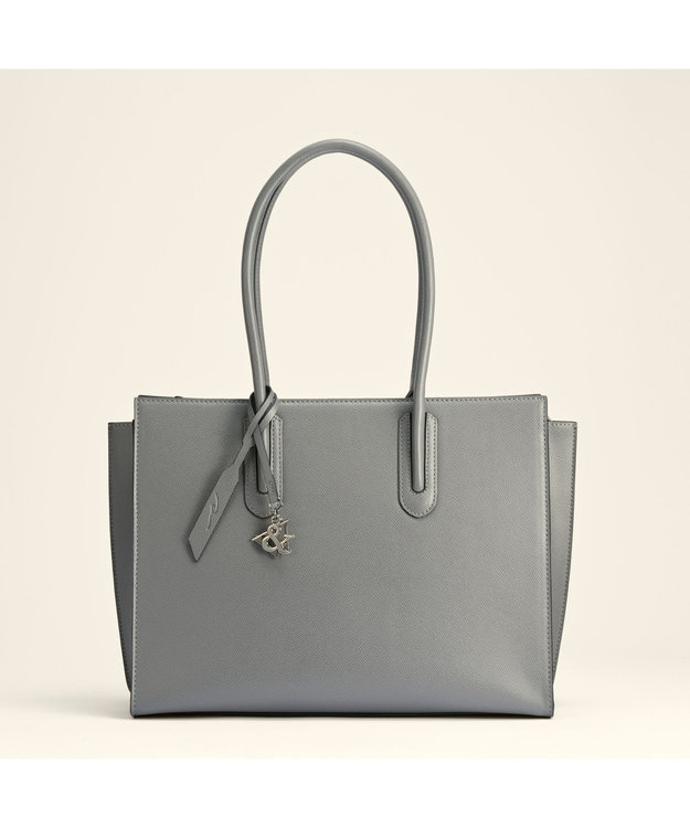 ACE BAGS & LUGGAGE W&.Day/Night スムーク トートバッグ A4サイズ 19192 ダブルアンドデイナイト ダークグレー