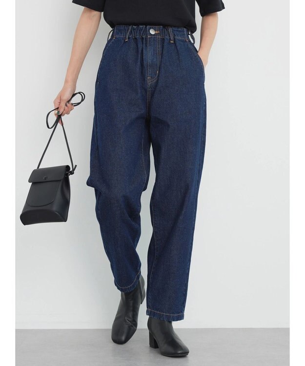 AMERICAN HOLIC デニムバルーンタックパンツ One Wash