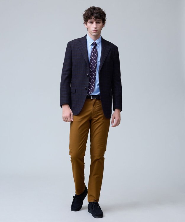 J.PRESS MEN 【LOVAT / ラバット】カントリーチェック ツイードジャケット / Authentic-Fit ダークブラウン系4