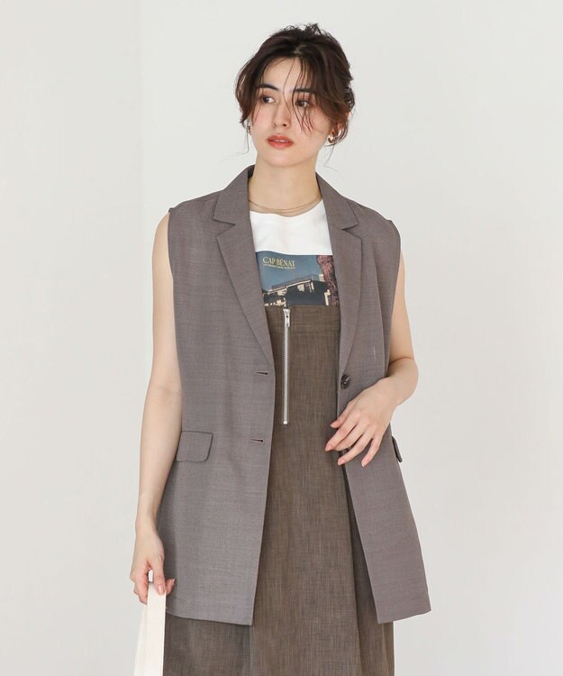 Green Parks メッシュジレ Brown