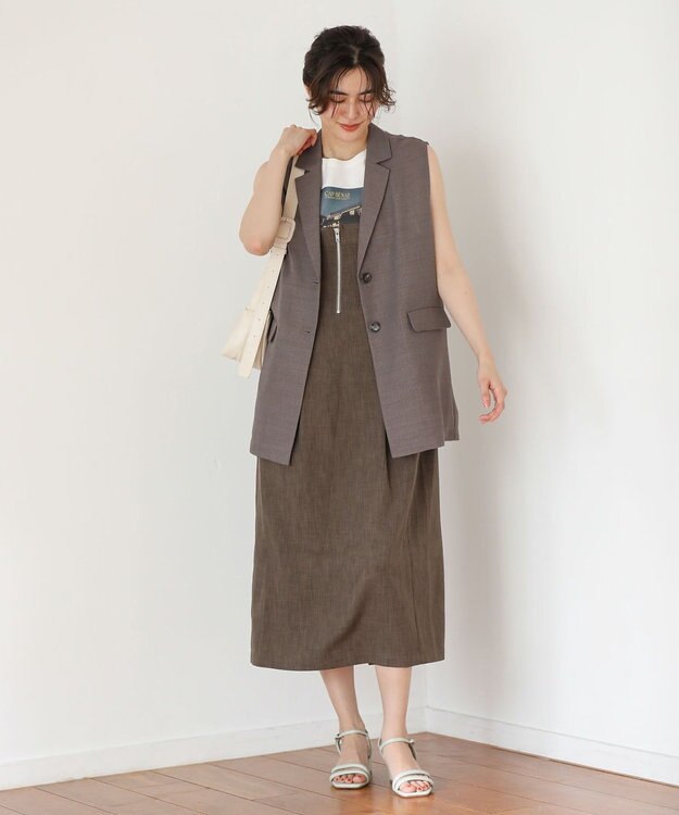 Green Parks メッシュジレ Brown