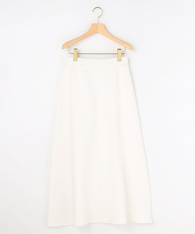 組曲 スウェットニット スカート ホワイト系