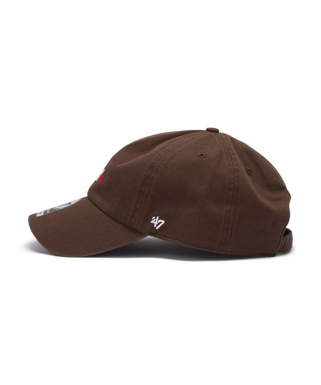 WEGO 【ユニセックス着用ITEM】＇47　CLEAN　UP　MLB　MINI　HEART ブラウン