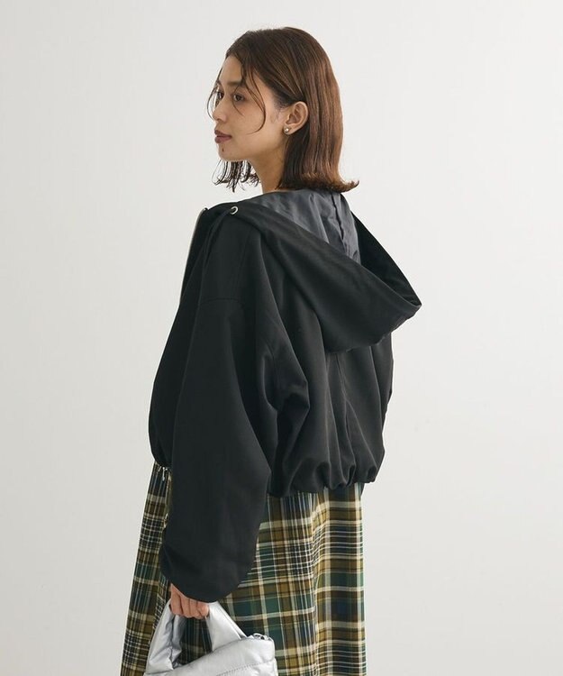 Green Parks ・ＥＬＥＮＣＡＲＥ　ＤＵＥ　ショートマウンテンパーカー Black