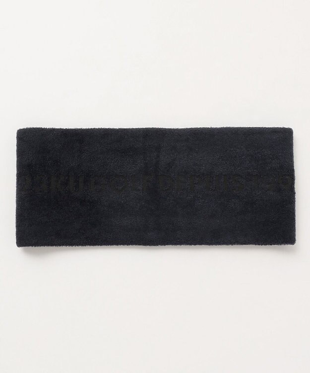 23区GOLF 【MEN】【ウォッシャブル】スヌード付き 裏モールパーカー ニット ブラック系