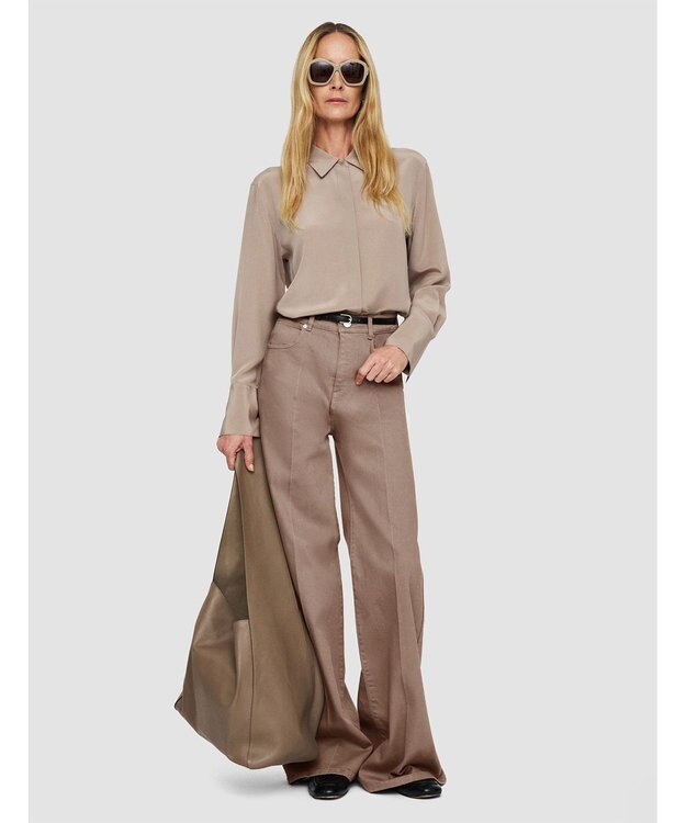 JOSEPH 【洗える】デニムストレッチ　トラウザーズ Escargot