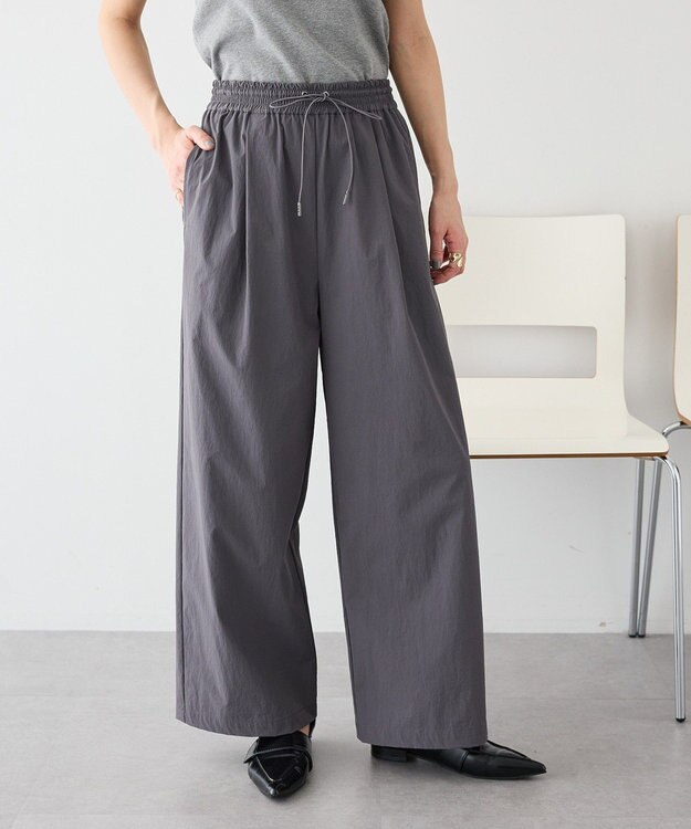 CRAFT STANDARD BOUTIQUE ワイドイージーパンツ Gray