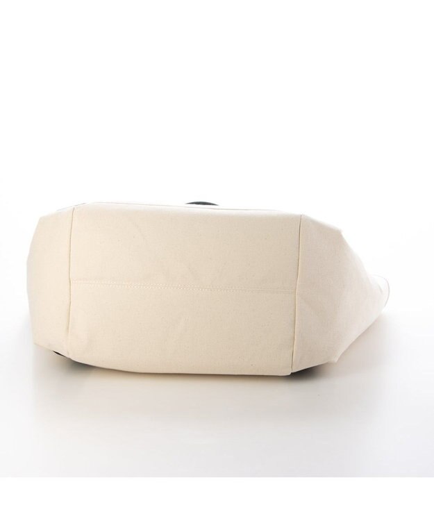 UNBILLION VERYコラボ カシュカシュ cachecache / 2WAYビッグキャンバストートバッグ アイボリーミックス