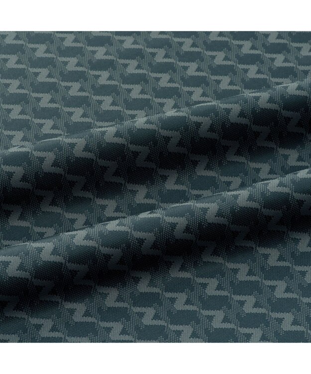 ZERO HALLIBURTON モノグラム柄ポロシャツ ZHG-W6S7a 85220 ネイビー