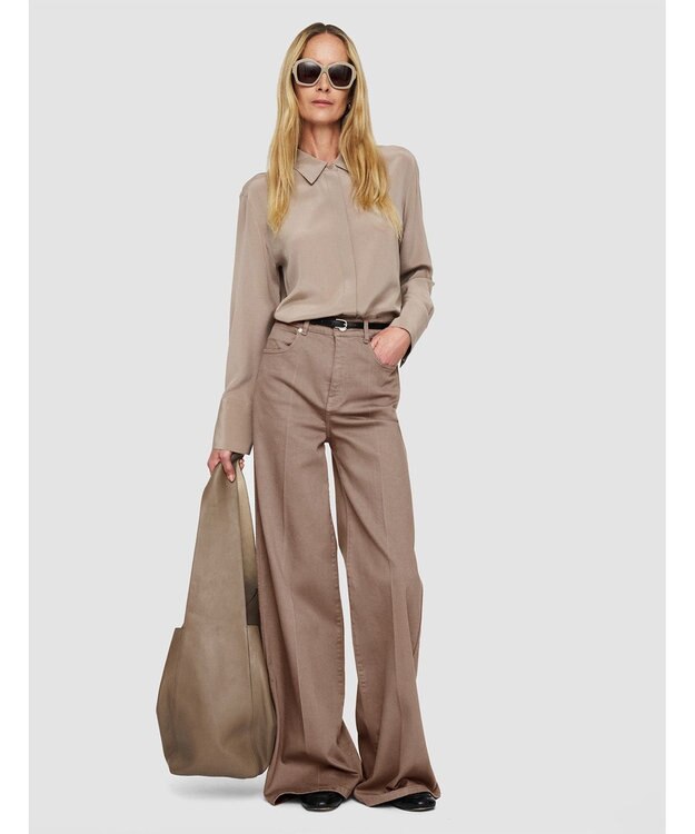 JOSEPH 【洗える】デニムストレッチ　トラウザーズ Escargot