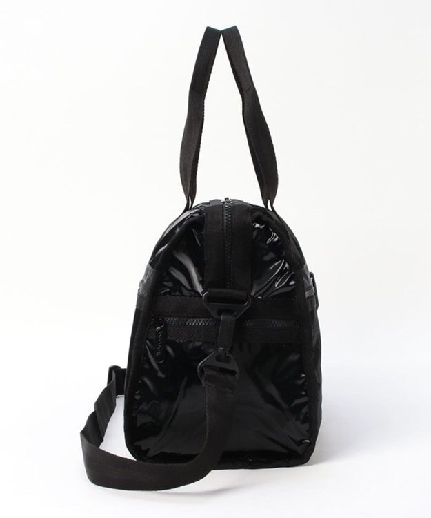 LeSportsac DELUXE MED WEEKENDER/ブラックシャイン ブラックシャイン