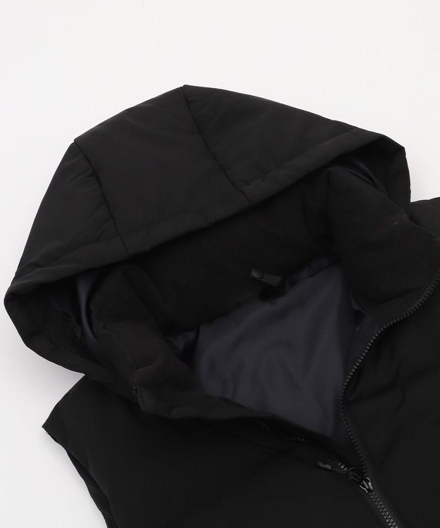 WEGO 【25年秋冬新作/ユニセックス着用ITEM/MLサイズ展開】2WAYパファーベスト ブラック