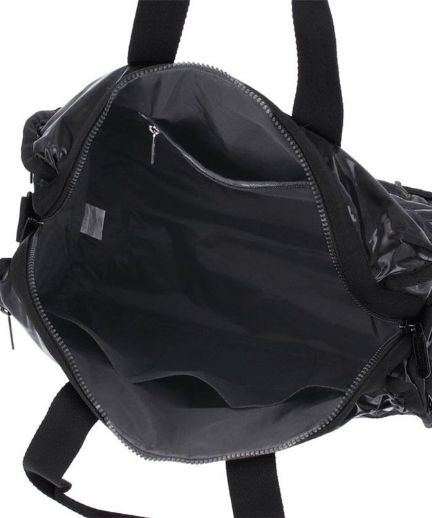 LeSportsac DELUXE MED WEEKENDER/ブラックシャイン ブラックシャイン