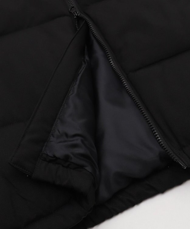 WEGO 【25年秋冬新作/ユニセックス着用ITEM/MLサイズ展開】2WAYパファーベスト ブラック