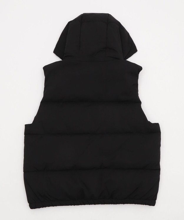 WEGO 【25年秋冬新作/ユニセックス着用ITEM/MLサイズ展開】2WAYパファーベスト ブラック