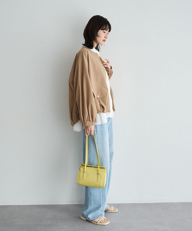 YECCA VECCA [撥水]バルーンブルゾン Beige