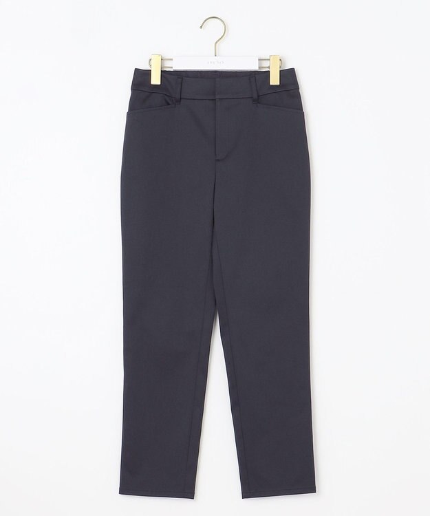 ANY SIS 【撥水機能】サテンストレッチビューティー パンツ ネイビー