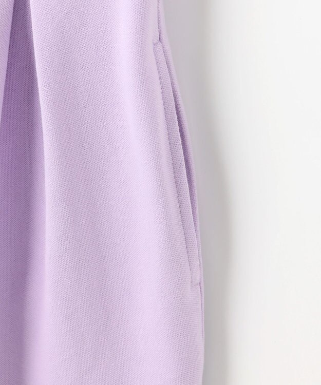 組曲 KIDS 【150-160㎝】ストレッチカノコ ワンピース ラベンダー