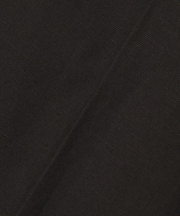 UNFILO MENS ライトリネン テーパードパンツ [23年春夏商品] ブラック