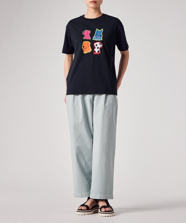 Paul Smith Pop Dogs 半袖Tシャツ ネイビー