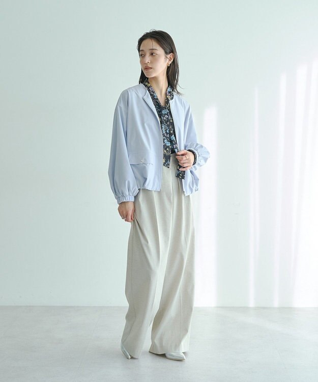 YECCA VECCA [撥水]バルーンブルゾン Beige