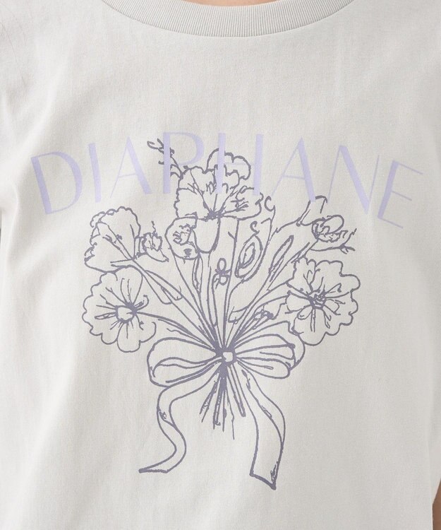 earth music&ecology アソートロマンティックグラフィックＴ Mint