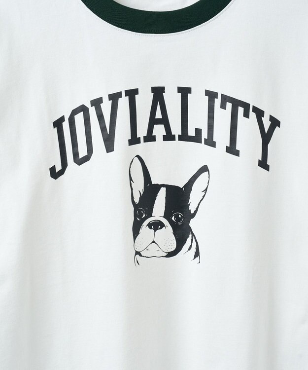 WEGO グラフィックリンガーBIG　T（S） ホワイト