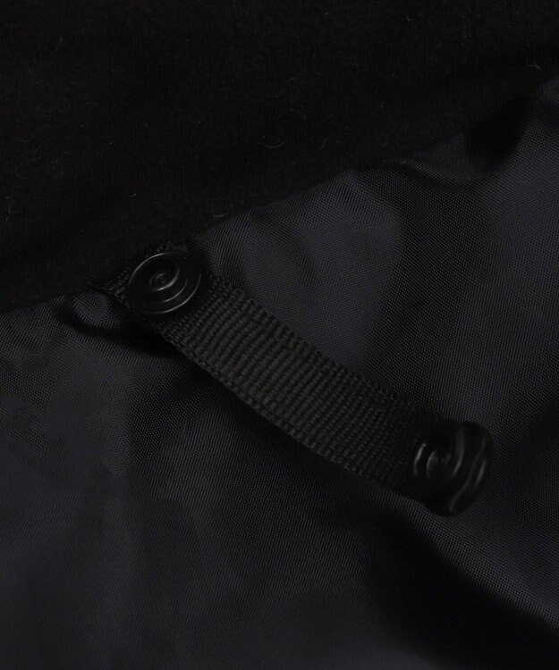 WEGO 【25年秋冬新作/ユニセックス着用ITEM/MLサイズ展開】2WAYパファーベスト ブラック