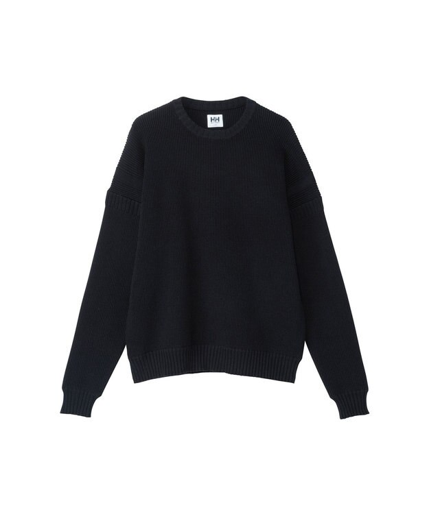 HELLY HANSEN フィッシャーマンニットクルー ディープネイビー