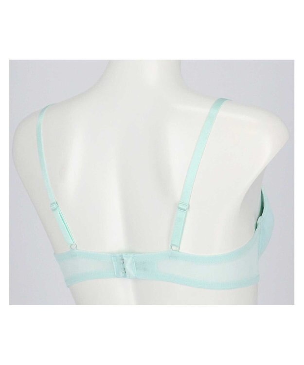 une nana cool 胸もとフィットをリボンでキープ リボンブラ TU