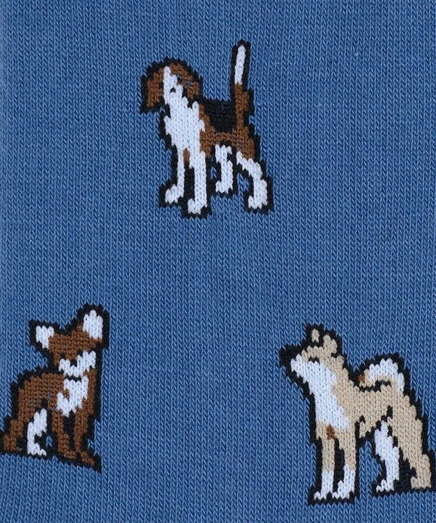 Paul Smith Kyoto Dogs ソックス ブルー