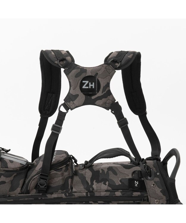 ZERO HALLIBURTON コーデュラスタンドバッグ 82052 ブラックカモ柄