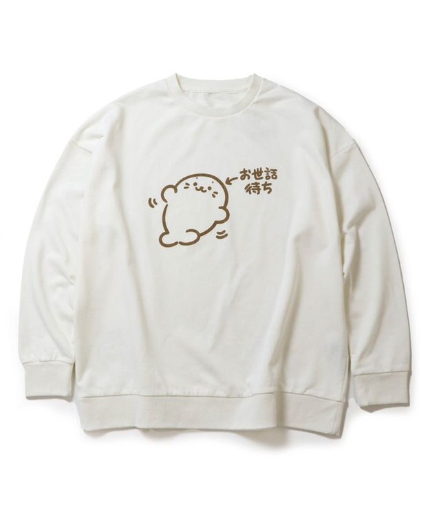 Mother garden しろたん ゆるトレーナー 《お世話待ち》 ユニセックス 長袖 トレーナー