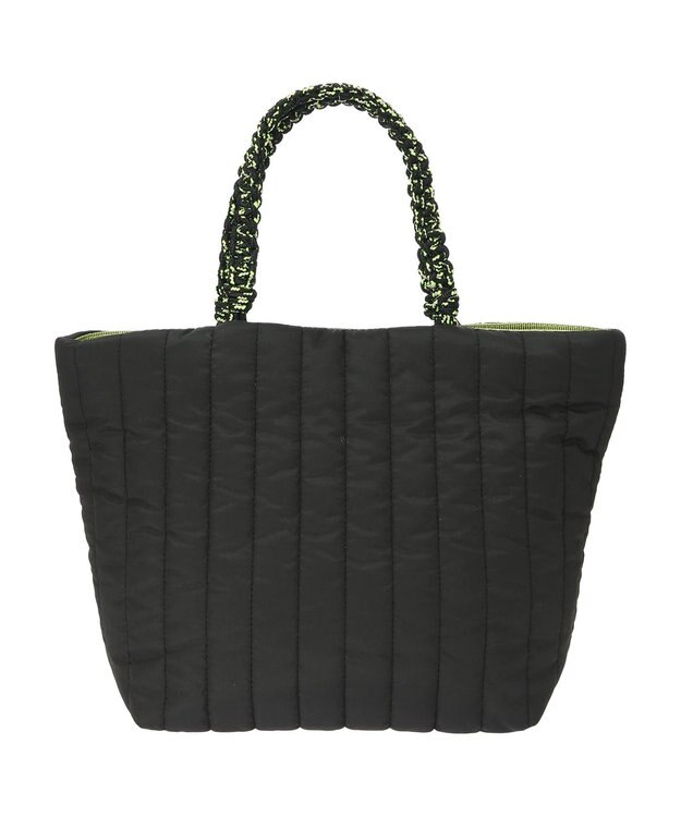 Green Parks ・ＴＯＲＣＨ　ロープキルトバッグ Black