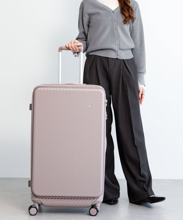 ACE BAGS & LUGGAGE HaNT ココント スーツケース 88/102L エキスパンド 05517 ハント ソイル・ピンク