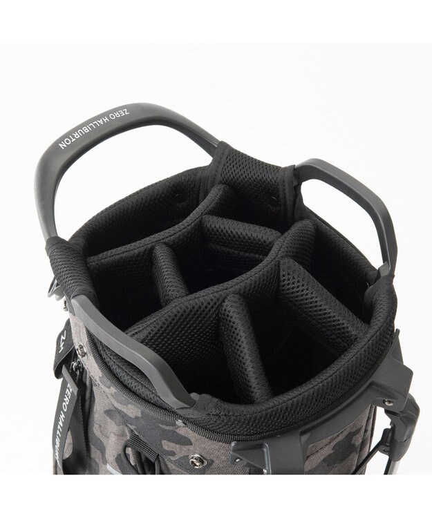 ZERO HALLIBURTON コーデュラスタンドバッグ 82052 ブラックカモ柄