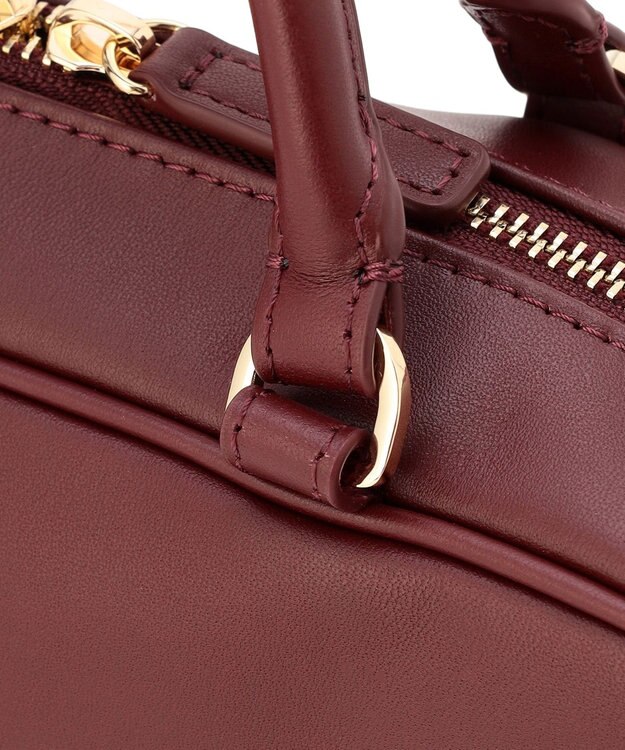 TOCCA CLAVIER LEATHER BOSTON BAG ボストンバッグ【古畑星夏さん着用】 ボルドー系