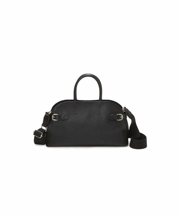 TOPKAPI 【Breath TOPKAPI】SCOTCH GRAIN スコッチグレイン ベルトデザイン ショルダー付き ミニトート バッグ ブラック