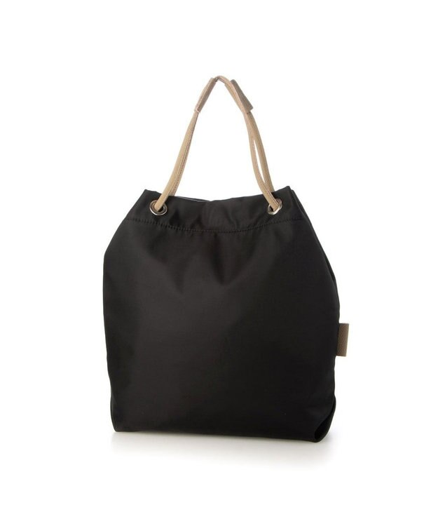 UNBILLION カシュカシュ cachecache / ナイロンツイル牛革付属ハトメショルダー オーク