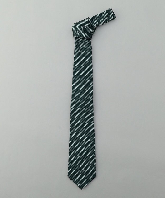 GOTAIRIKU GOTAIRIKU別注【日本製】シルク ネクタイ_小紋柄 ダークグリーン系8