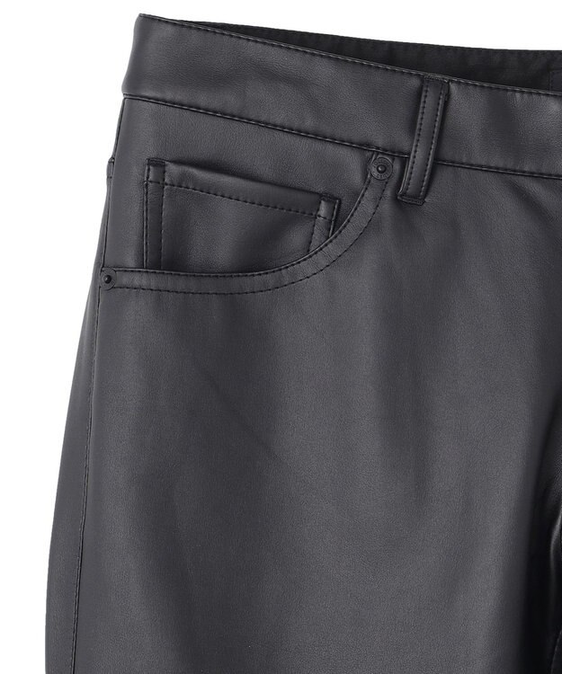 JOSEPH HOMME 【感動的な滑らかさと弾力】シンセティックレザー / CIGAR 5P ブラック系