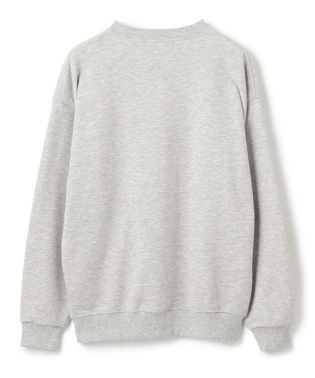 UNFILO MENS 【男女兼用】グラフィックプリント スウェットTEE [24年秋冬商品] グレー(サイドプリント)