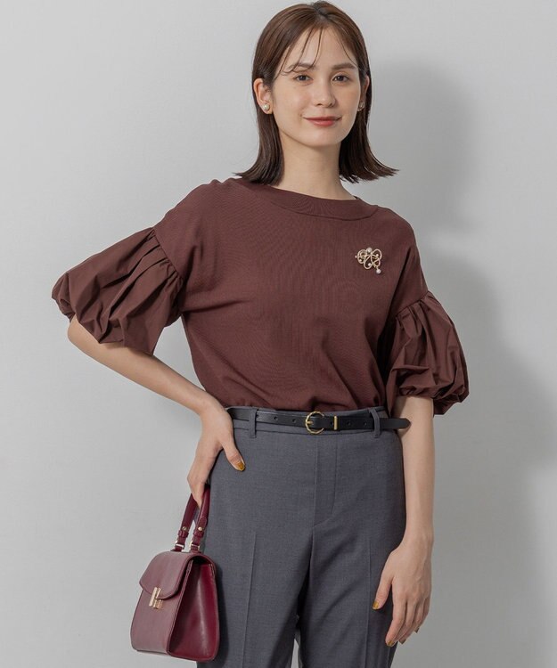 組曲 ツイストバックルレザーベルト ブラック系