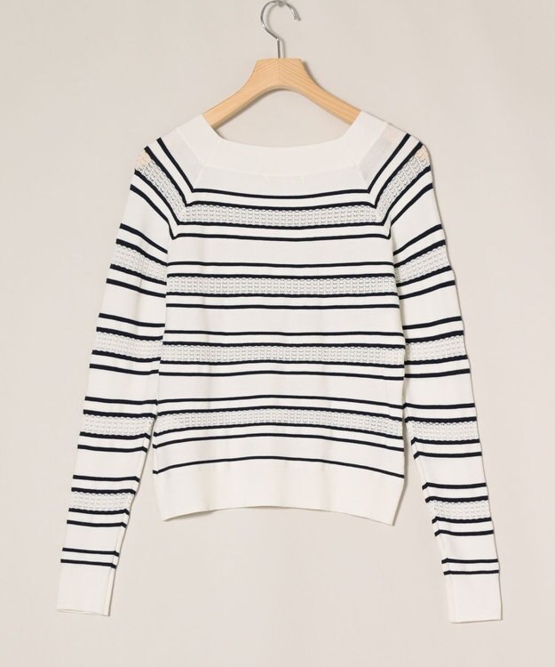 ONWARD Reuse Park 【組曲】ニット春夏 ホワイト